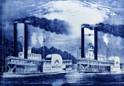 Steamboat Race on the Mississippi, Act IV, Scene III, Jarrett & Palmers Revival of Uncle Tom